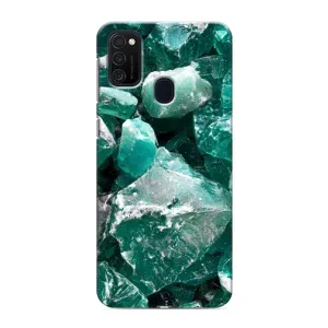 Чехол (Дорого -богато) на Samsung Galaxy M21 (Изумруд)