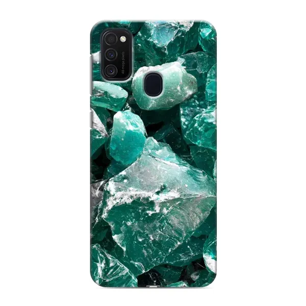 Чехол с рисунком «Изумруд» для Samsung Galaxy M21
