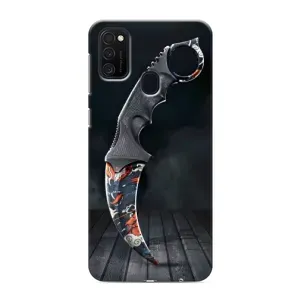 Чехол КИБЕРСПОРТ для Samsung Galaxy M21 (Кинжал КС ГО)