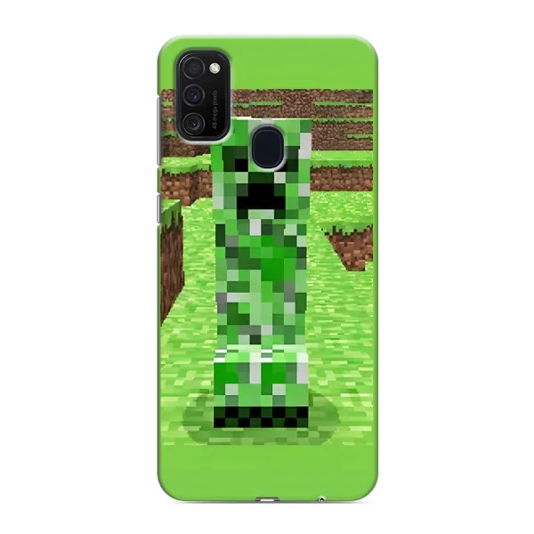 Чехол с рисунком «Крипер 2» для Samsung Galaxy M21 Чехол с рисунком «Крипер 2» для Samsung Galaxy M21