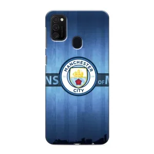 Силиконовые Чехлы принт Футбол на Samsung Galaxy M21 (ManCity)