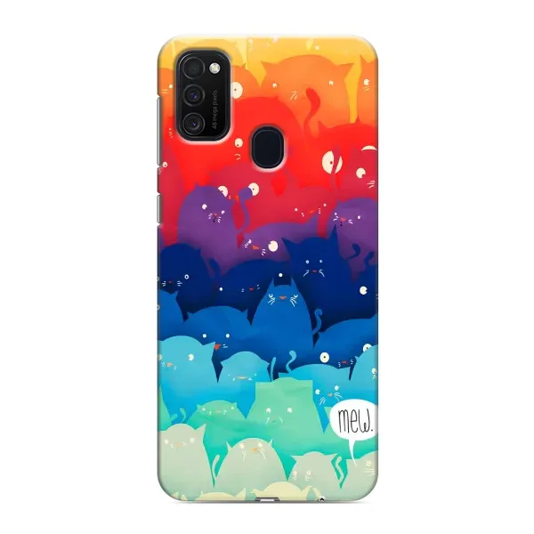 Чохол з малюнком «Mew» для Samsung Galaxy M21