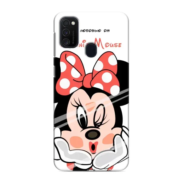 Чехол с рисунком «Minni Mouse» для Samsung Galaxy M21