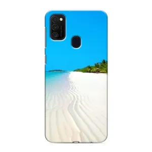 Летний Чехол на Samsung Galaxy M21 (Море песок)