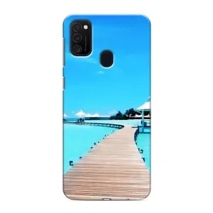 Летний Чехол на Samsung Galaxy M21 (Набережная)