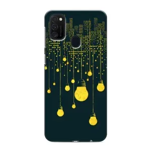 Силиконовые Чехлы Любимому человеку для Samsung Galaxy M21 (Ночной город)