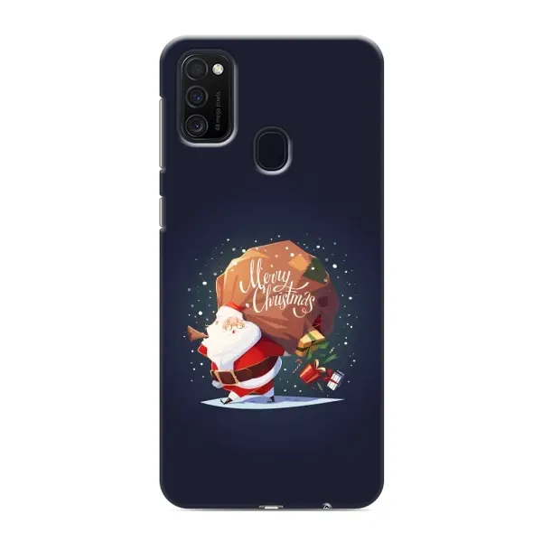 Чехол с рисунком «Подарки от Санты» для Samsung Galaxy M21