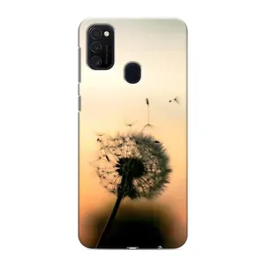 Силіконовий Чохол з кульбабками на Samsung Galaxy M21 (Роздмухана кульбабка)