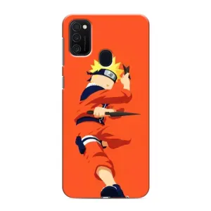 Чехлы с принтом Наруто на Samsung Galaxy M21 (Силуэт Наруто)
