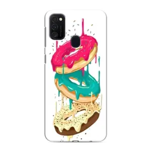 Чохол з зображенням смачної їжі для Samsung Galaxy M21 (Соковиті пончики)