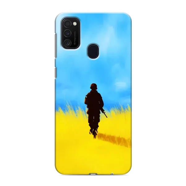 Чехол с рисунком «Солдат в поле» для Samsung Galaxy M21 Чехол с рисунком «Солдат в поле» для Samsung Galaxy M21