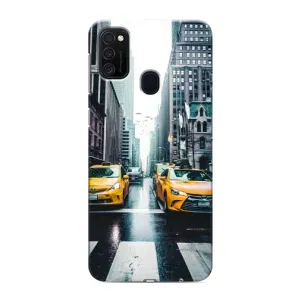 Силіконовий бампер (Працівники) на Samsung Galaxy M21 (Таксі)