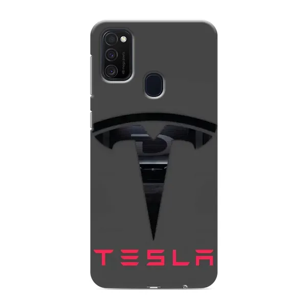Чехол с рисунком «Logo TESLA» для Samsung Galaxy M21 Чехол с рисунком «Logo TESLA» для Samsung Galaxy M21