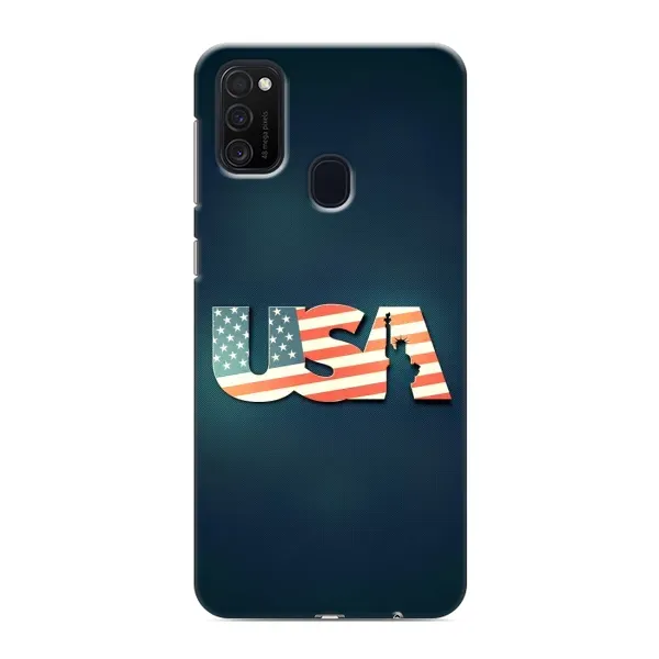 Чехол с рисунком «USA» для Samsung Galaxy M21 Чехол с рисунком «USA» для Samsung Galaxy M21