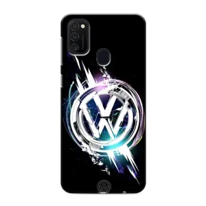 Чохол "Фольксваген" для Samsung Galaxy M21 (Volkswagen на чорному)