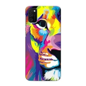 Чохол з картинкою на Samsung Galaxy M21 (Яскравий Лев)