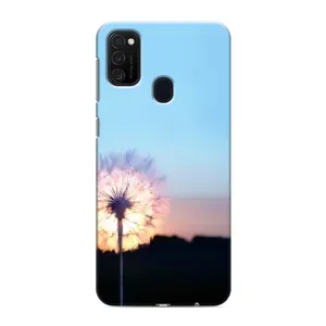 Силіконовий Чохол з кульбабками на Samsung Galaxy M21 (Захід з кульбабкою)