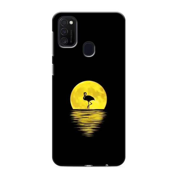 Чехол с рисунком «Желтый Закат» для Samsung Galaxy M21