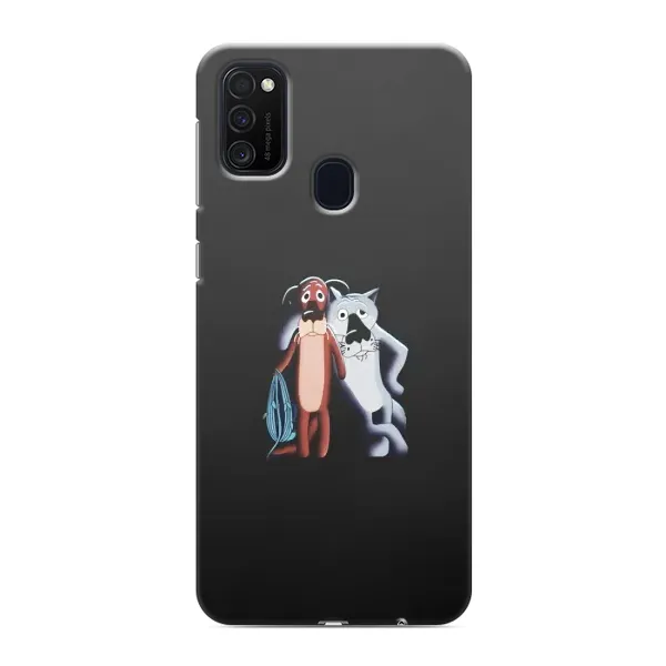 Чехол с рисунком «Шо, опять» для Samsung Galaxy M21