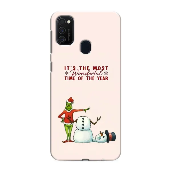 Чехол с рисунком «Злой Гринч» для Samsung Galaxy M21 Чехол с рисунком «Злой Гринч» для Samsung Galaxy M21