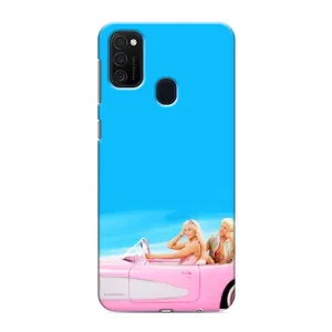 Силиконовый Чехол Барби Фильм на Samsung Galaxy M21s (Барби и Кен)