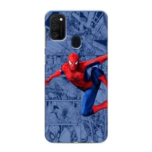Силиконовый Чехол для Samsung Galaxy M21s (Человек Паук)
