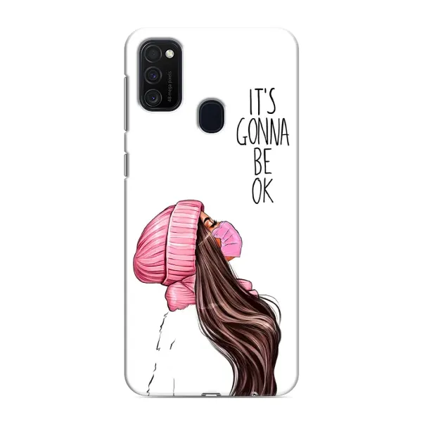 Чехол с рисунком «Девушка в маске» для Samsung Galaxy M21s Чехол с рисунком «Девушка в маске» для Samsung Galaxy M21s