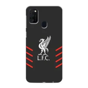 Силиконовые Чехлы принт Футбол на Samsung Galaxy M21s (Эмблема Liverpool)