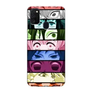 Силіконові чохлі з очіма Anime для Самсунг М21с (Очі Хашира)