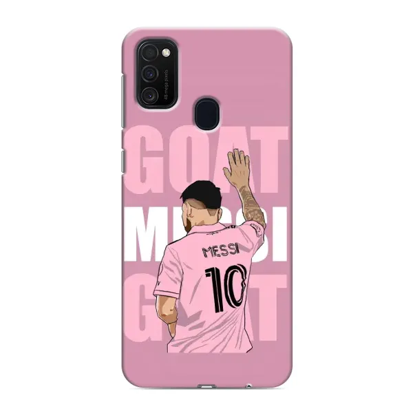 Чехол с рисунком «GOAT MESSI» для Samsung Galaxy M21s Чехол с рисунком «GOAT MESSI» для Samsung Galaxy M21s
