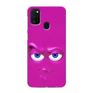 Силиконовые Чехлы (смешные стикеры) для Samsung Galaxy M21s (Хитрая мордочка)