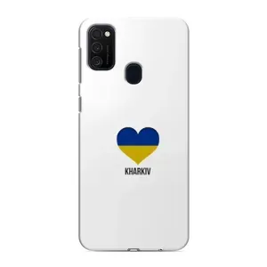 Чехлы силиконовые (Город Харьков) на Самсунг М21с (Kharkiv)