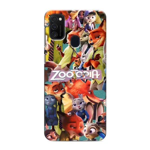 Чехол с рисунком «Коллаж героев» для Samsung Galaxy M21s Чехол с рисунком «Коллаж героев» для Samsung Galaxy M21s