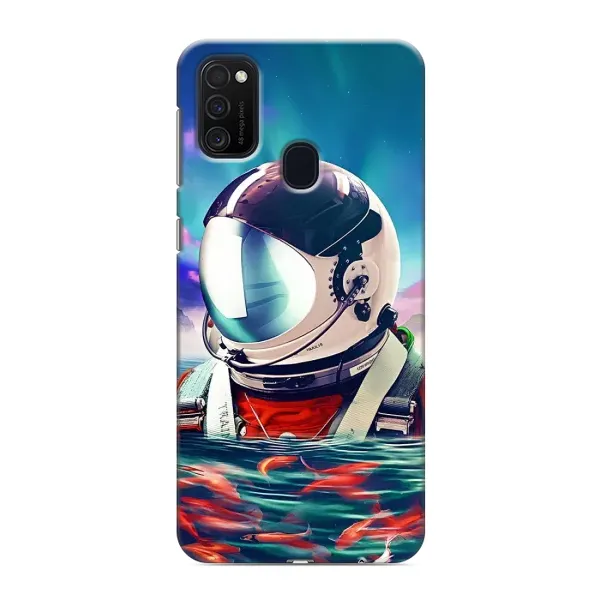 Чехол с рисунком «Космонавт в воде» для Samsung Galaxy M21s Чехол с рисунком «Космонавт в воде» для Samsung Galaxy M21s