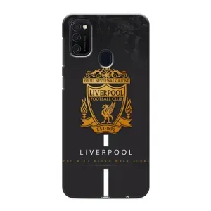 Силиконовые Чехлы принт Футбол на Samsung Galaxy M21s (Liverpool)
