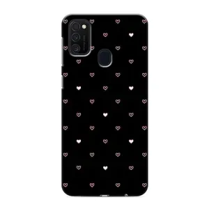 Чехлы с тематикой "Маленькие Сердечки" на Samsung Galaxy M21s (Маленькие сердечки)