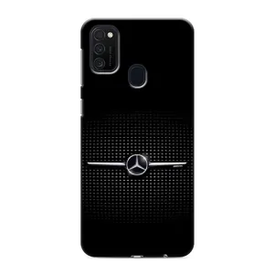 Силіконовий бампер з картинкою машини на Samsung Galaxy M21s (Mercedes)