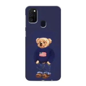 Чехлы Мишка Тедди для Самсунг М21с (Мишка USA)