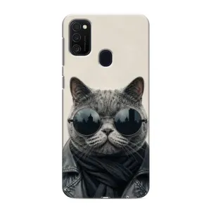 Чохол на тематику: Коти для Samsung Galaxy M21s (Модний кіт)