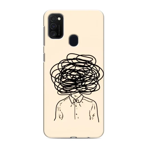 Чехол с рисунком «Мысли» для Samsung Galaxy M21s