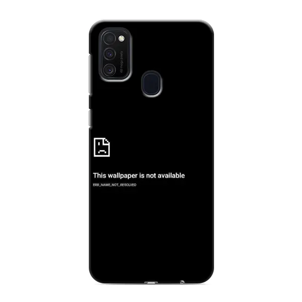 Чехол с рисунком «Ошибка» для Samsung Galaxy M21s Чехол с рисунком «Ошибка» для Samsung Galaxy M21s