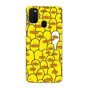 Силіконовий бампер з картинкою звірів для Samsung Galaxy M21s (Особливий)