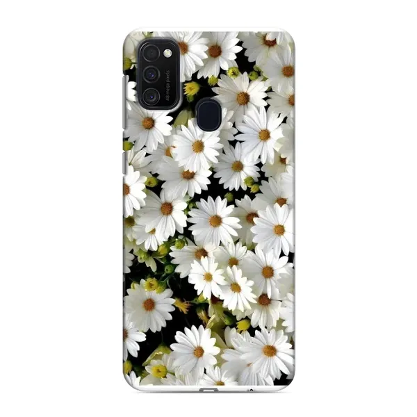 Чехол с рисунком «Рамка в ромашках» для Samsung Galaxy M21s Чехол с рисунком «Рамка в ромашках» для Samsung Galaxy M21s