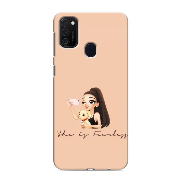 Чехол с рисунком «С собакой» для Samsung Galaxy M21s Чехол с рисунком «С собакой» для Samsung Galaxy M21s