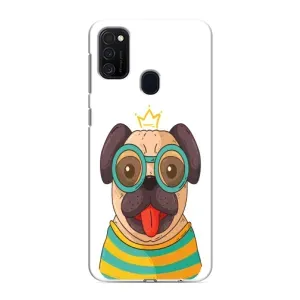 Бампер для Samsung Galaxy M21s з картинкою "Песики" (Собака Король)