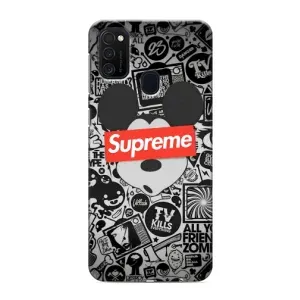 Чехол с Брендами одежды на Самсунг М21с (Supreme Маус)
