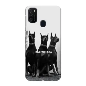 Чохол ДОБЕРМАН для Samsung Galaxy M21s (Три добермана)