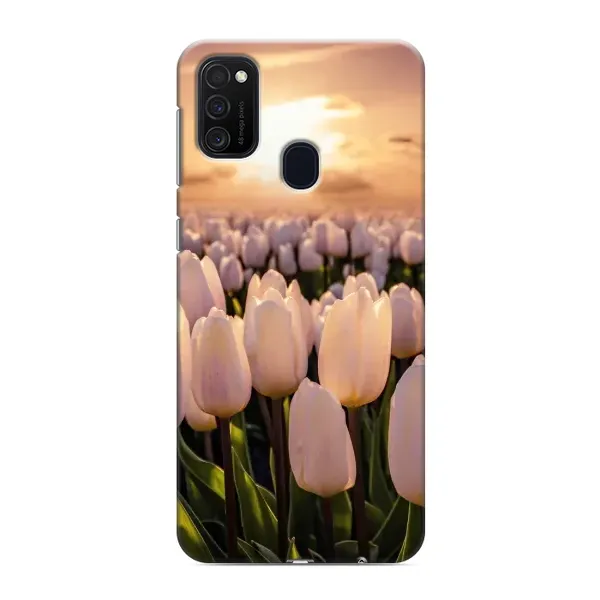 Чехол с рисунком «Закат с цветами» для Samsung Galaxy M21s Чехол с рисунком «Закат с цветами» для Samsung Galaxy M21s