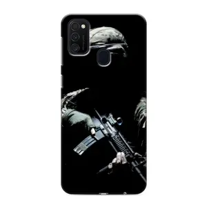 ЗСУ Чехлы (TPU) для Samsung Galaxy M21s (ЗСУ снайпер)