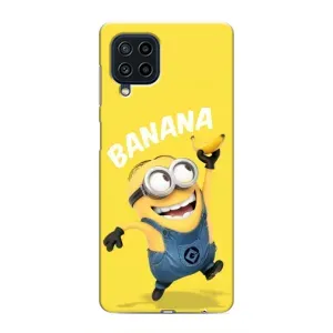 Мультяшный принт на Чехол для Самсунг Галакси М22 (Banana)
